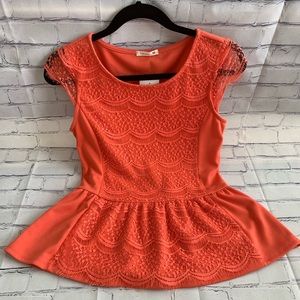 SOPRANO peplum top 🆕